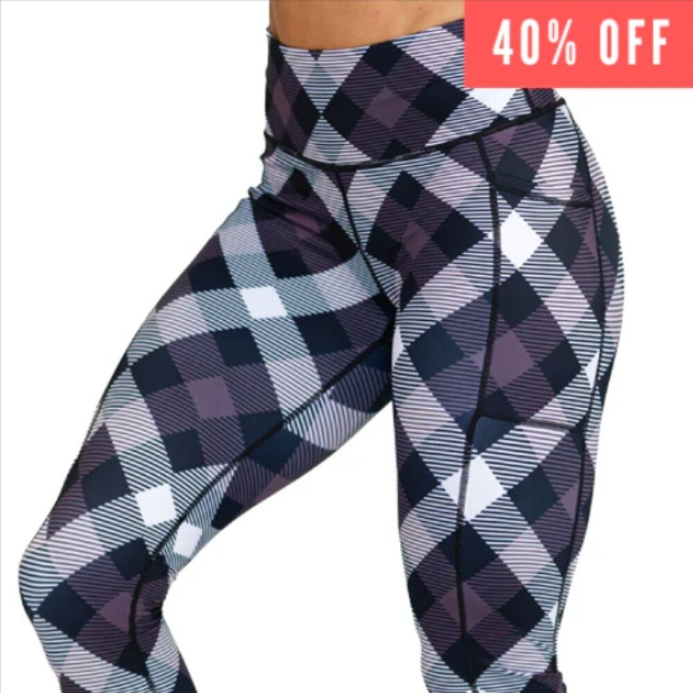 Constantly Varied Gear (CVG) Check Me Out Capri Leggings Medium